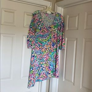 Lilly Pulitzer Ariana-Asymmetrical dress